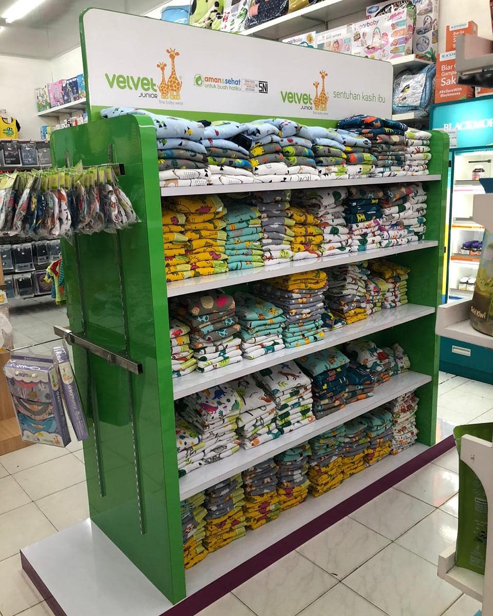 Display Rack Baby Shop Duri | HOMEDECOR PEKANBARU